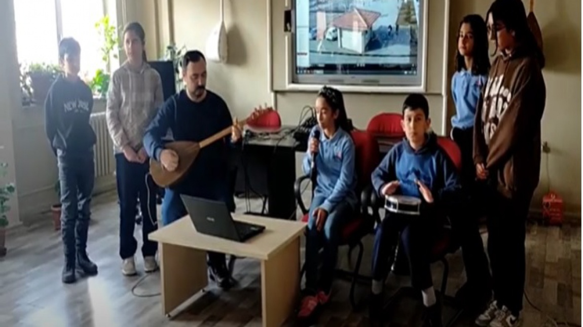 Etwinning Müzik Projemiz kapsamında hikayesi olan türkülerimiz 